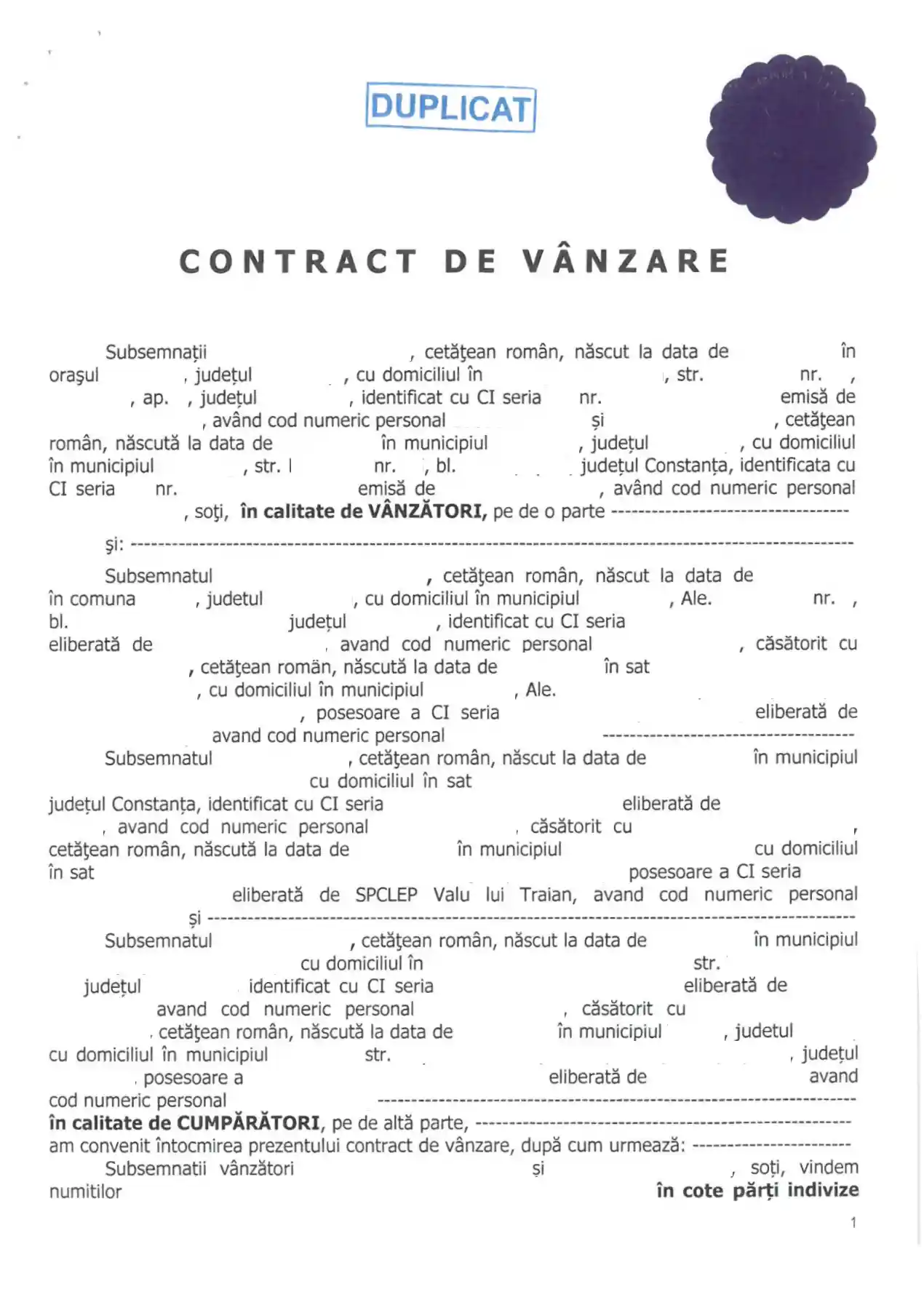 Ce Fac dacă am Pierdut Contractul de Vânzare-Cumpărare?