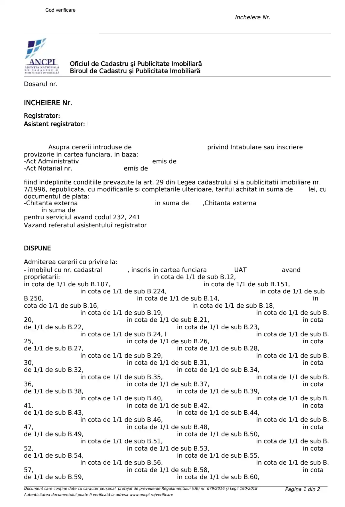 Scopul unei Copii de Încheiere și Când Este Necesară